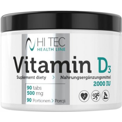 HiTec Vitamin D3 2000 IU 90 tablet