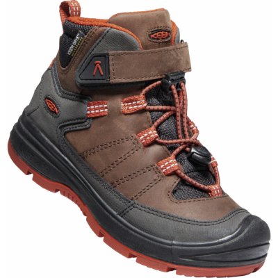 Keen REDWOOD MID WP JR coffee bean picante
