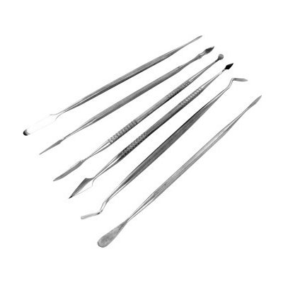 Shesto Modelcraft mini špachtle z nerezové oceli sada 6 ks – Hledejceny.cz