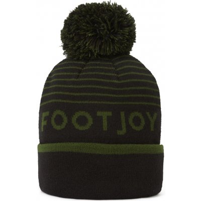 FOOTJOY Striped Bobble zimní čepice zeleno-černá – Hledejceny.cz