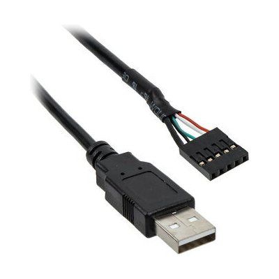 Aqua Computer USB cable A-plug to 5 pin female connector length 200 cm 53210 – Hledejceny.cz