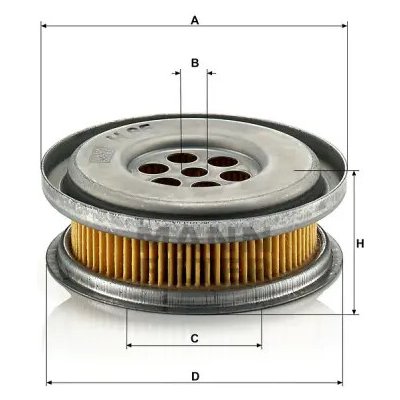 MANN FILTER Filtr hydrauliky H 85 – Hledejceny.cz