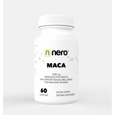 Nero Maca Root Peruánský ženšen 1000 60 kapslí – Hledejceny.cz