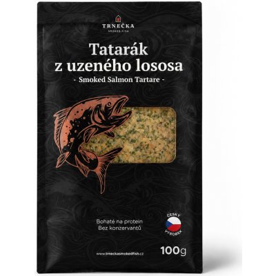 Trnečka Smoked Fish Tatarák z uzeného lososa 100 g – Sleviste.cz