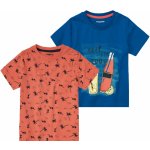 LUPILU Chlapecké triko 2kusy korálová modrá – Zboží Mobilmania