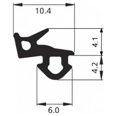 DAB Trade Těsnění DA-1126A Veka (EPDM) – HobbyKompas.cz