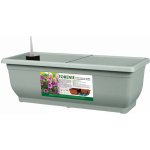 Nohelgarden Truhlík samozavlažovací TORENIE MODERN plastový matný 50 cm – Hledejceny.cz