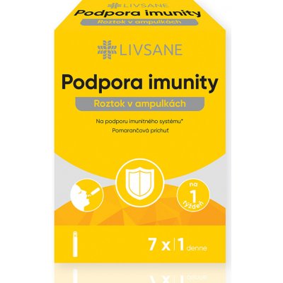 Livsane tekutá podpora imunity ampule 7× 25 ml – Hledejceny.cz