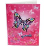 EMIPO Desky na abecedu Butterfly – Zboží Dáma