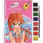 Winx Club Bloom Omalovánky s vodovými barvami – Hledejceny.cz