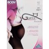Těhotenské punčocháče Gatta Body Protect dámské punčochové kalhoty 40 den nero