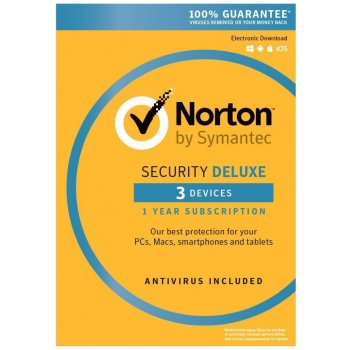 Norton Security DELUXE 3.0 3 lic. 1 rok ESD (21358351)