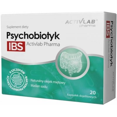 Activlab Pharma Psychobiotic IBS 20 kapslí – Hledejceny.cz