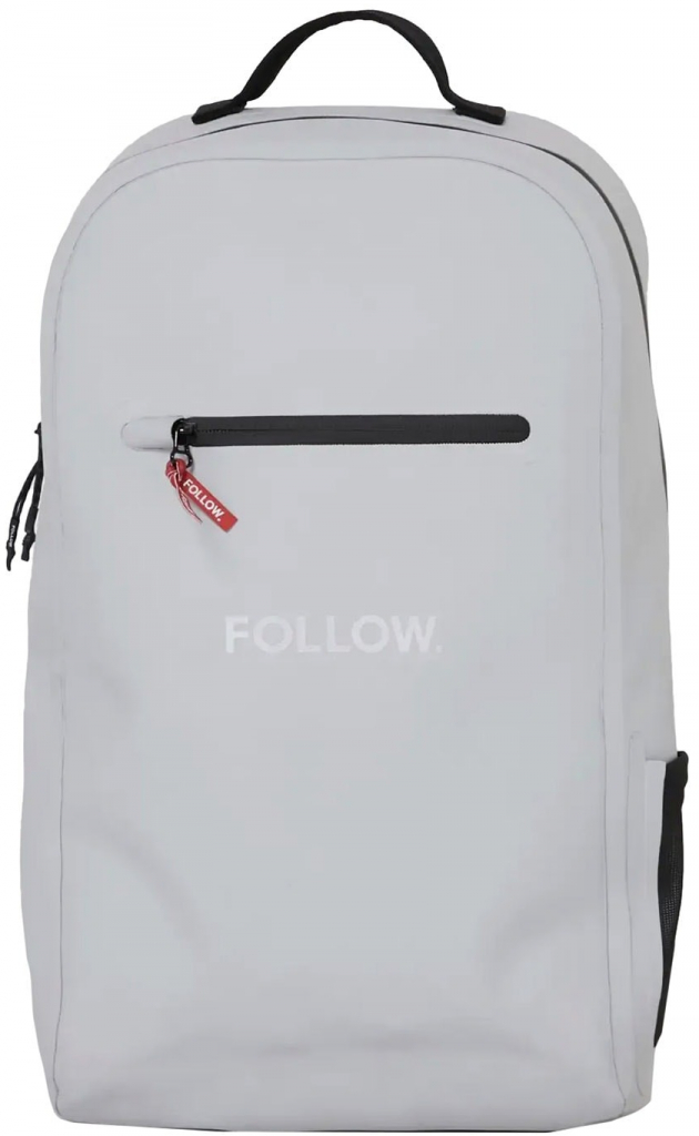 Follow Life Backpack light grey 21 l