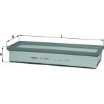 KNECHT Vzduchový filtr LX20611 – Hledejceny.cz