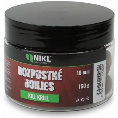 Karel Nikl Rozpustné boilies Kill Krill 150g 14mm – Hledejceny.cz