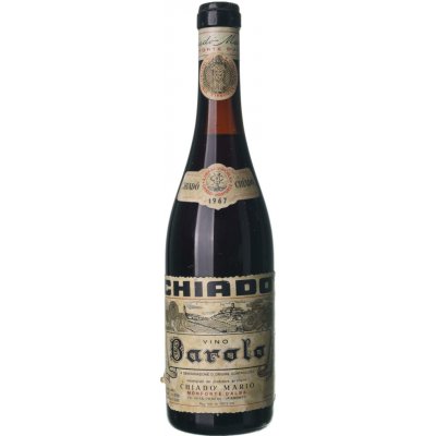Mario Chiado Barolo suché červené 1967 0,72 l (holá láhev) – Hledejceny.cz