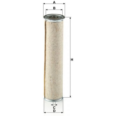 MANN-FILTER Vzduchový filtr MANN MF CF923 – Hledejceny.cz