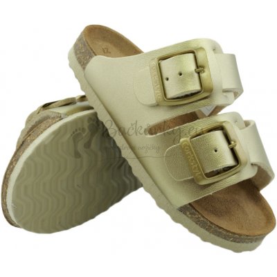 Protetika dětské pantofle ORS Corkstyle Lora gold – Hledejceny.cz