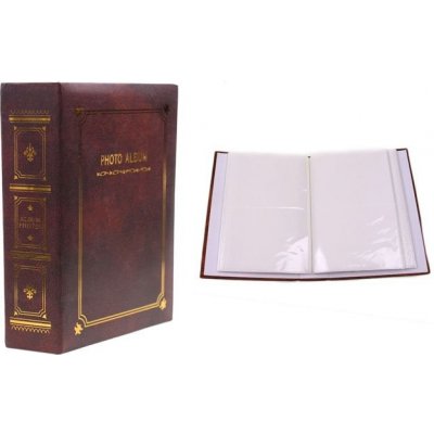 Fotoalbum na 200 fotografií hnědé – Zboží Živě