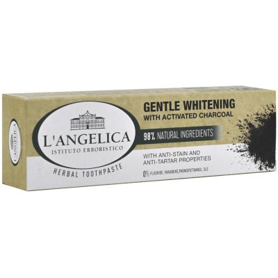 L'Angelica Gentle Whitening s aktivní černým uhlím 75 ml – Hledejceny.cz