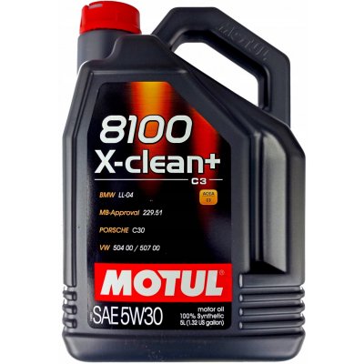 Motul 8100 X-clean+ 5W-30 5 l | Zboží Auto
