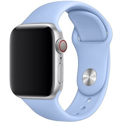 !!! Strapido jednobarevný pro Apple Watch 42/44/45 mm, Modrošedý, velikost L J0100A31-42L – Zboží Mobilmania