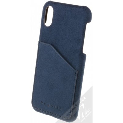 Pouzdro Bugatti Londra Ultrasuede Snap Case Apple iPhone X modré – Zbozi.Blesk.cz