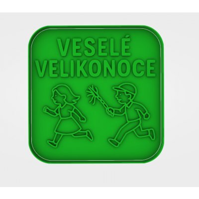 Vykrajovátko - Veselé velikonoce 2 Velikost: 8 cm – Hledejceny.cz