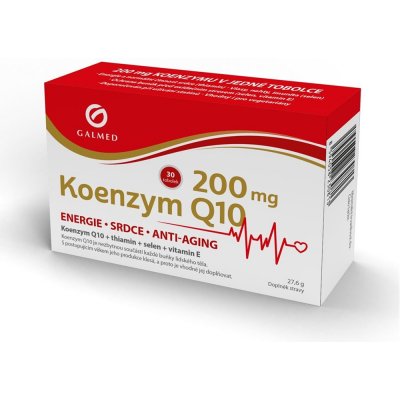 Galmed Koenzym Q10 200 mg 30 tablet – Hledejceny.cz