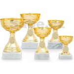 Pohár EKONOM výška 11 cm zlatý – Sleviste.cz