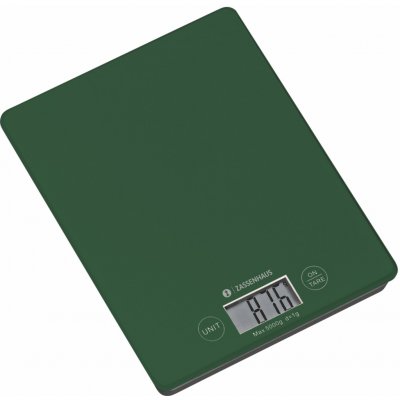 Zassenhaus BALANCE Digitální kuchyňská váha do 5 kg zelená – Sleviste.cz