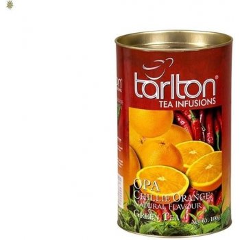 Tarlton Chillie Orange zelený čaj 100 g