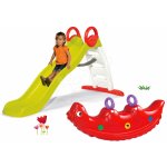 Smoby Set šmykľavka Toboggan Funny a hojdačka Sammy obojstranná SM820400-13 200 cm – Sleviste.cz