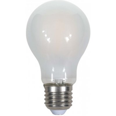V-TAC LED Filament Frost Cover žárovka 5W 600Lm , E27, A60 Studená bílá – Hledejceny.cz