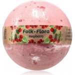 Folk&Flora Bomba do koupele Malina 130 g – Zbozi.Blesk.cz
