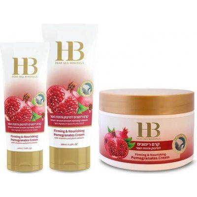 H&B Dead Sea Formující a zpevňující krém s granátovým jablkem 100 ml – Hledejceny.cz