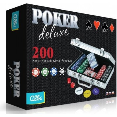 Albi Poker Deluxe Sada – Zboží Dáma