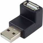 PremiumCord USB redukce A-A, Male/Female 90°, kur-17 – Sleviste.cz