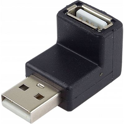 PremiumCord USB redukce A-A, Male/Female 90°, kur-17 – Sleviste.cz
