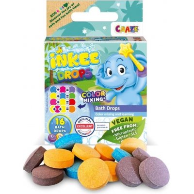 Craze INKEE Bath Drops koupelové vločky 48 g – Zboží Dáma