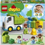 LEGO® DUPLO® 10945 Popelářský vůz a recyklování – Zboží Mobilmania