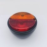 Světlo zadní dvoudílné kulaté pravé - kovové – Hledejceny.cz