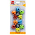 pkstar.cz Magnety dekorační Berušky - 10 ks na blistru - PK19-42 – Zbozi.Blesk.cz