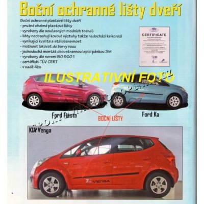 Toyota Corolla Sedan 07 lišty dveří – Zbozi.Blesk.cz