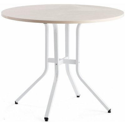 AJ Produkty Stůl Various 110 cm výška 90 cm bílá bříza