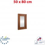 Okna Hned Plastové okno 50x80 cm zlatý dub/bílá otevíravé i sklopné pravé – Zboží Mobilmania