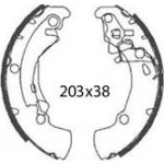 Zadní brzdové čelisti RMS 225120630 (sada) | Zboží Auto