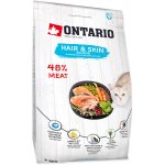 Ontario Cat Hair & Skin Salmon 6,5 kg – Sleviste.cz