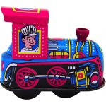 Goki Plechová lokomotiva na klíček – Zboží Dáma